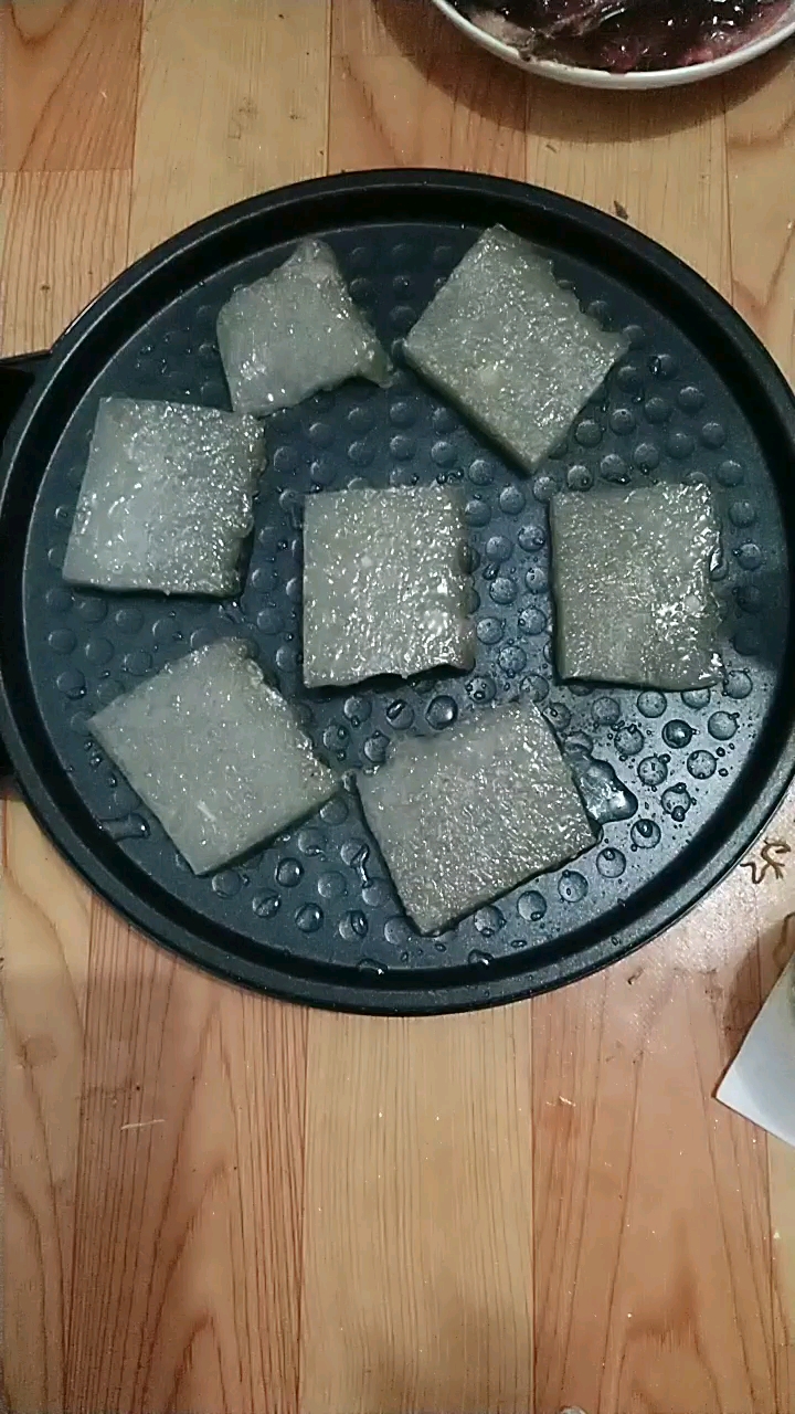 特色小吃煎皮渣