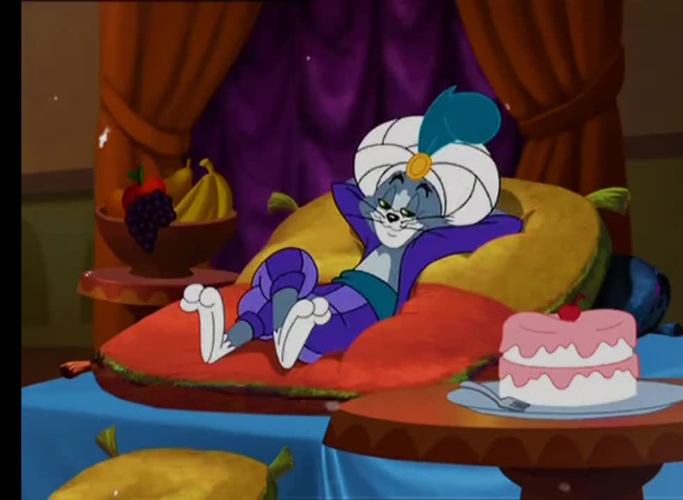 猫和老鼠#"汤姆的新衣服"