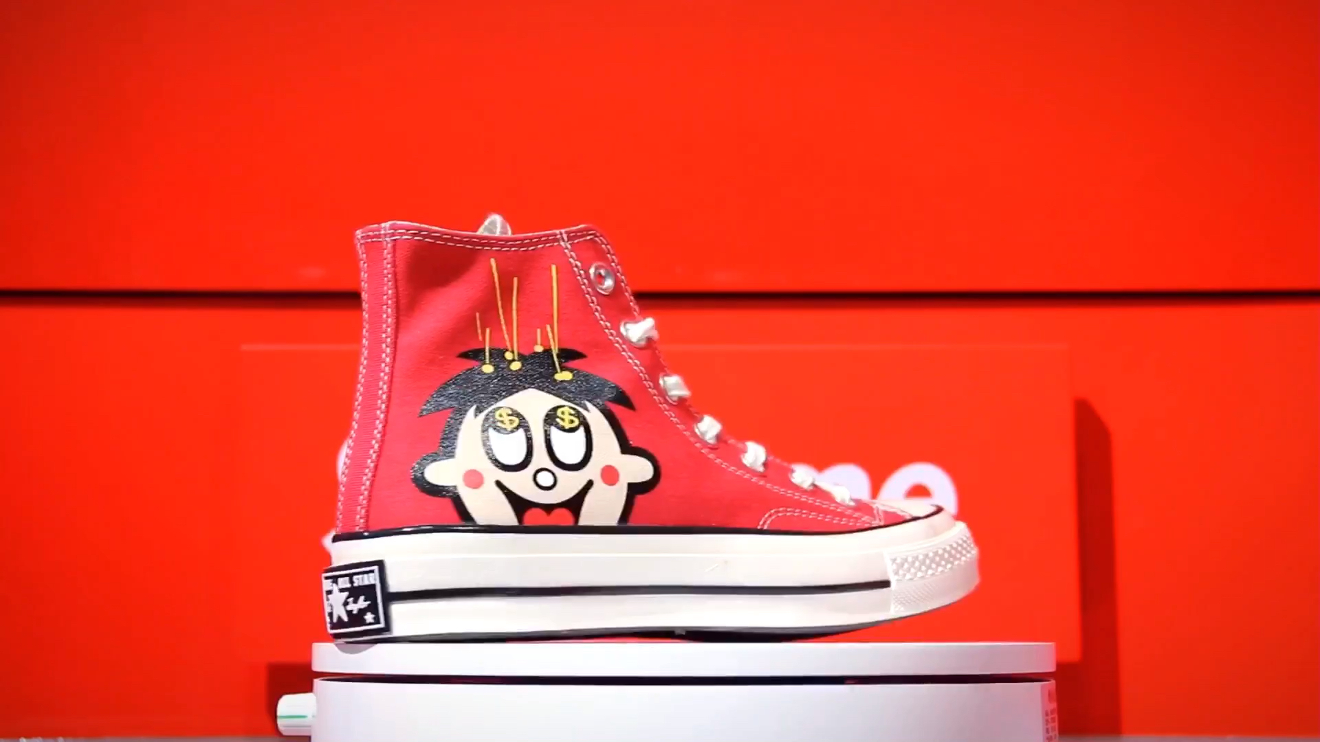 converse chunk taylor all star 旺仔牛奶联名定制