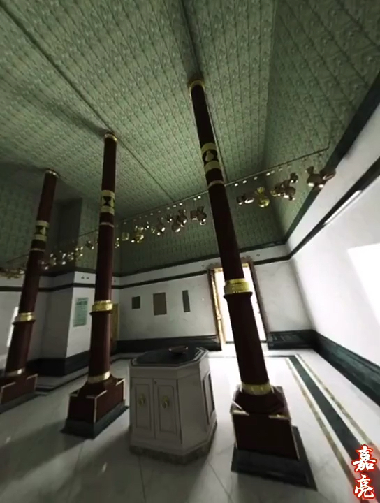 麦加,克尔白里面!