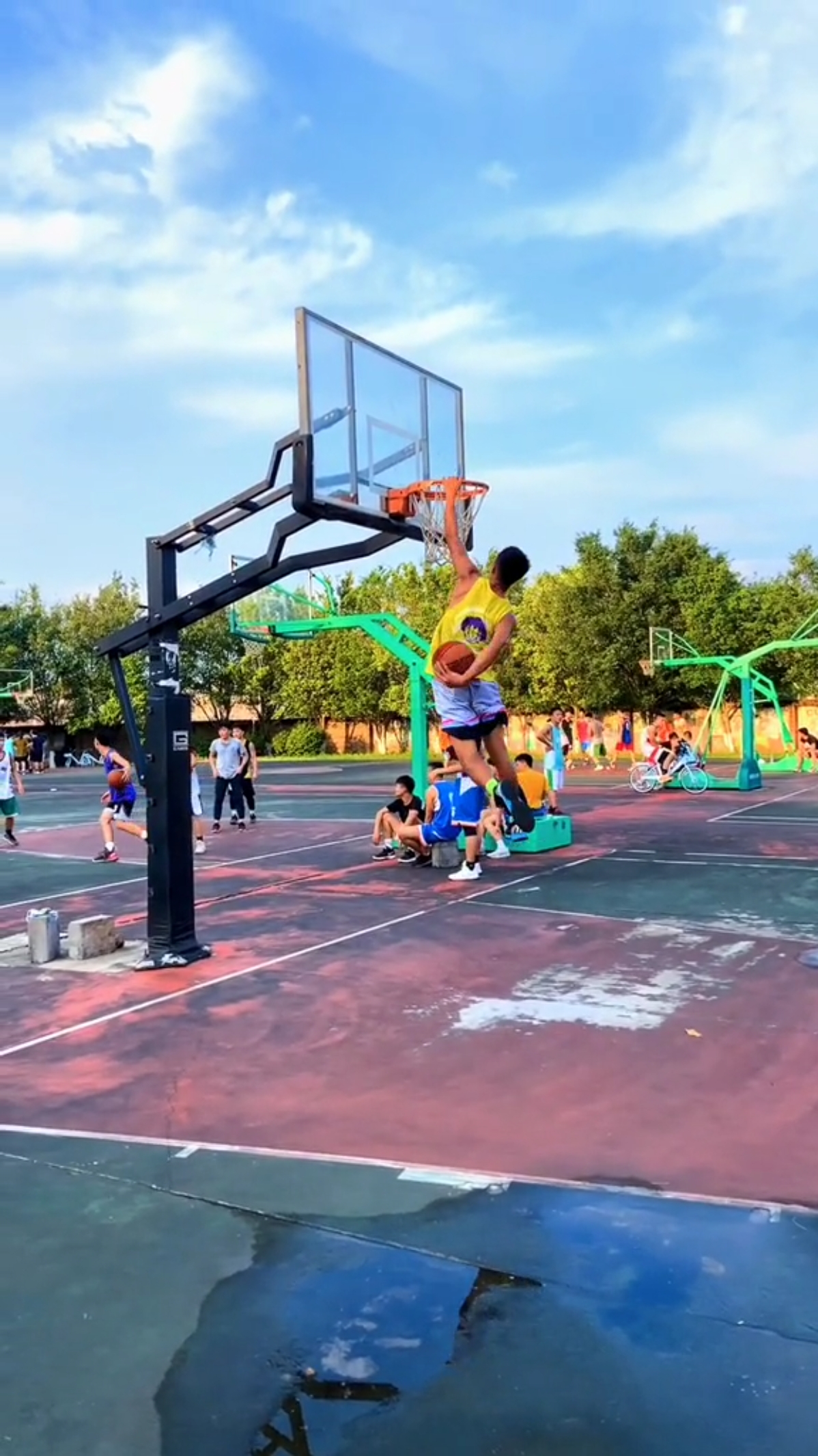 打篮球#花式上篮