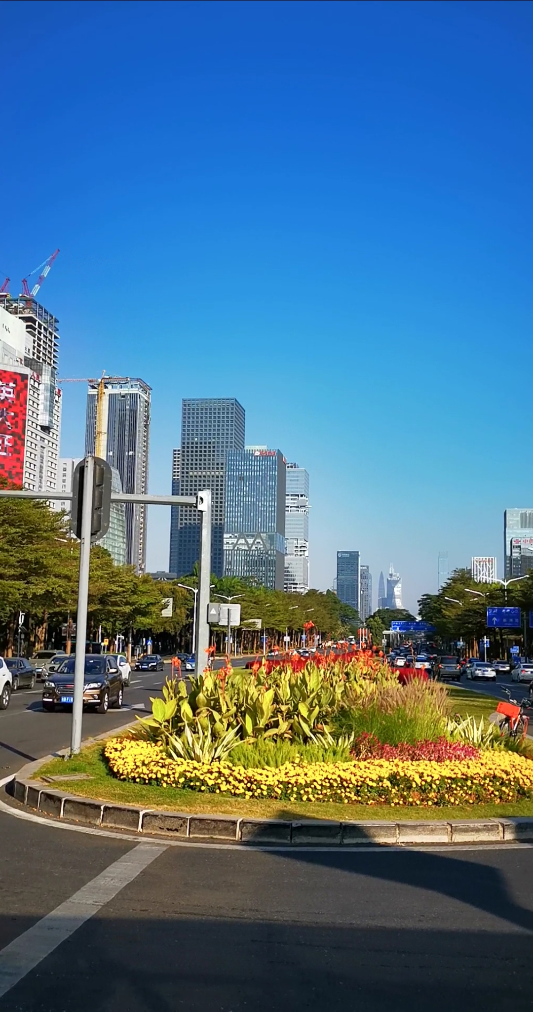 旅游进行时 深圳最美景观大道深南大道