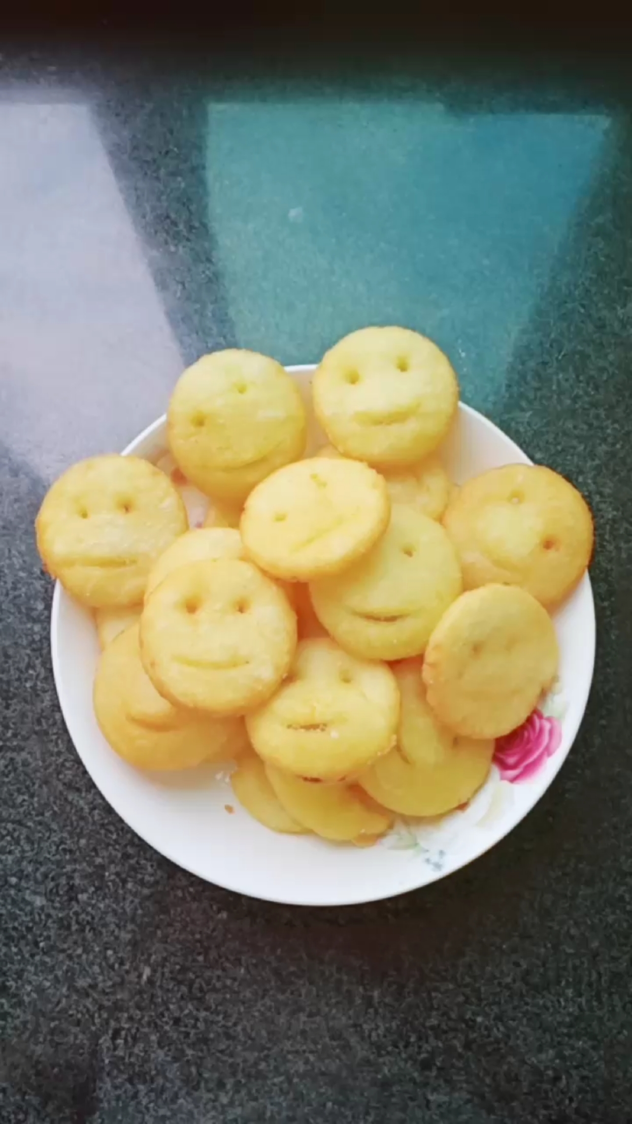 土豆笑脸饼味道不错