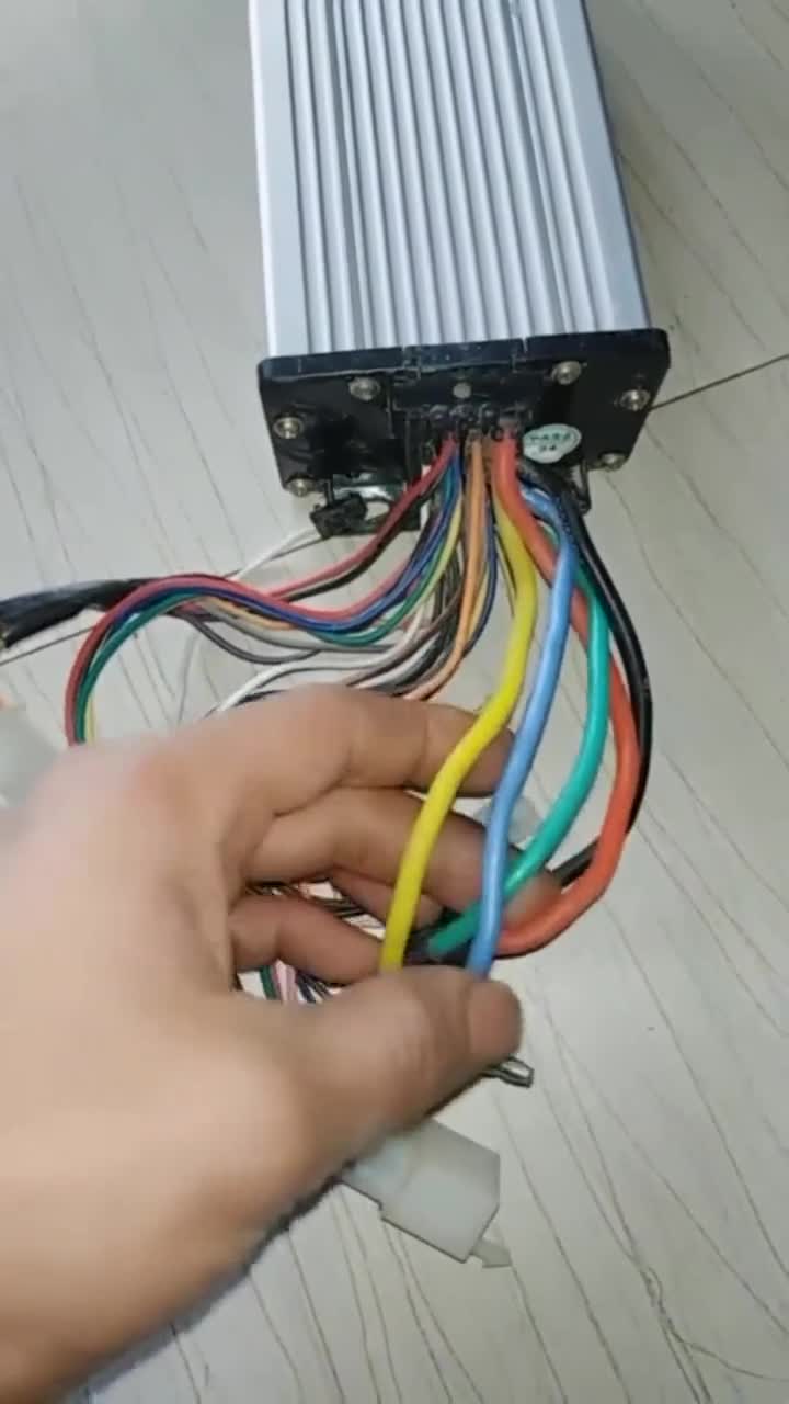 15秒学会电动车控制器接线,自己也能修