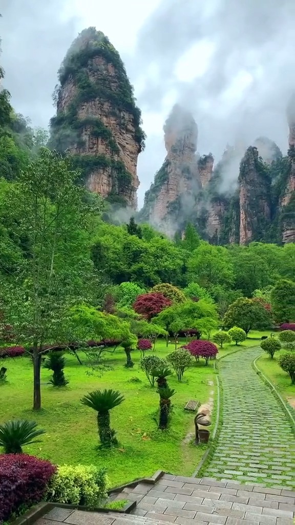 绿色风景图片 最美图片