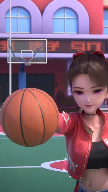 真男人球场炫技,没想到乐儿竟是隐藏高手-全民小视频