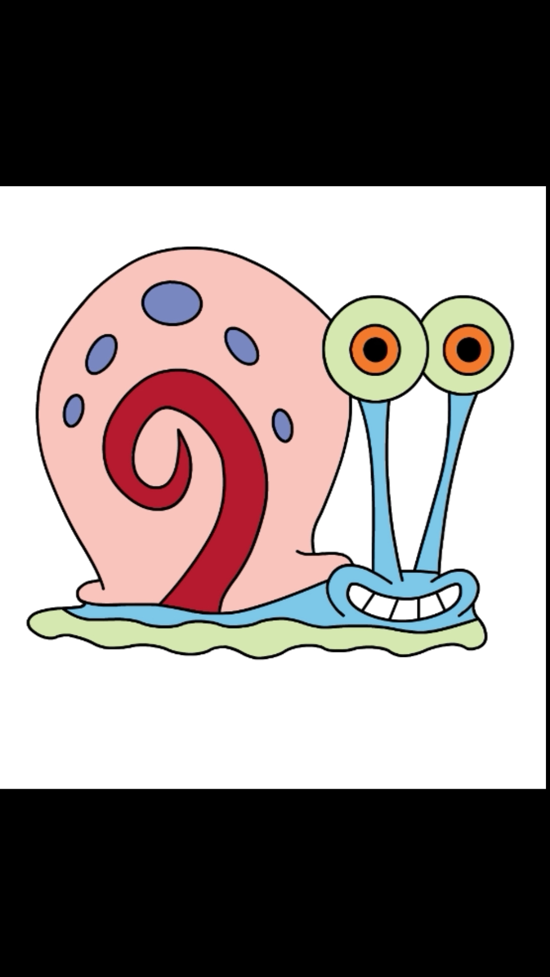 海绵宝宝#怎样画小蜗蜗牛绘画海绵宝宝简笔画宝宝学画画少儿美术教程