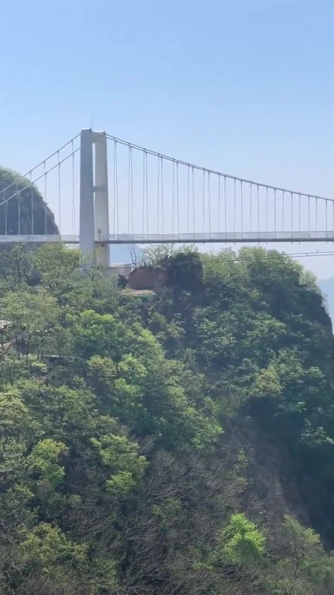 美丽的凤凰山玻璃桥,是非常棒的一次旅行-度小视