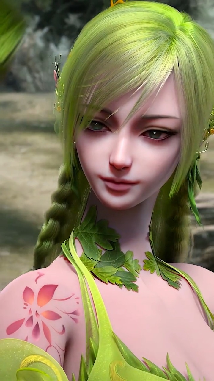 生气了还打人 #神澜奇域无双珠绿影 #国漫女神-度小视