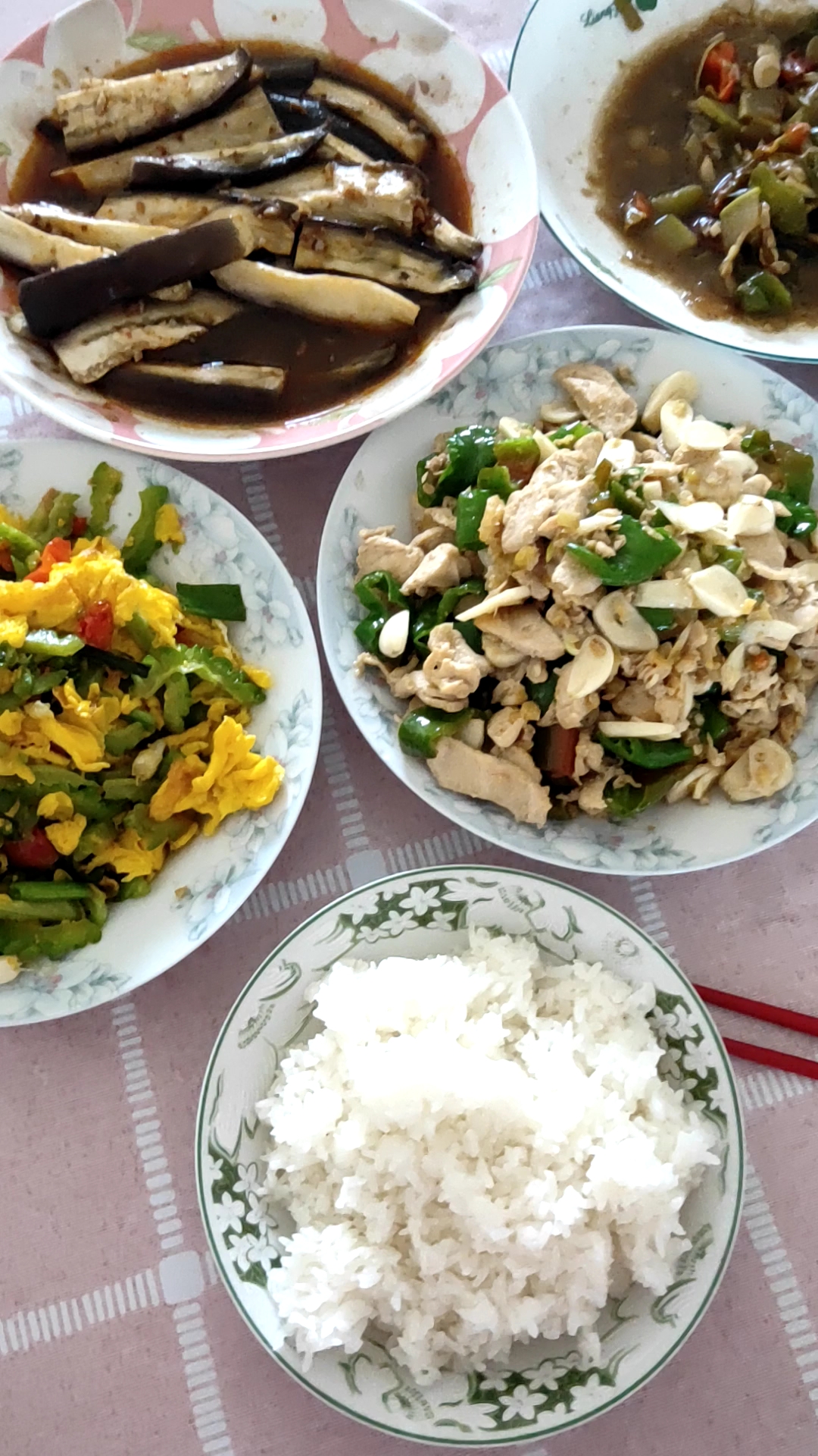 夏天就要这么过#午饭吃米饭