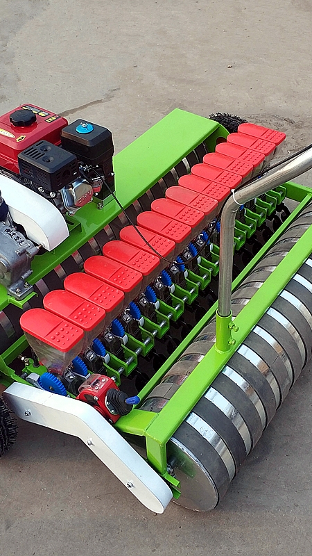 蔬菜播种机#株距行距可调,播深可调,适用于大面积,多种作物种植机械