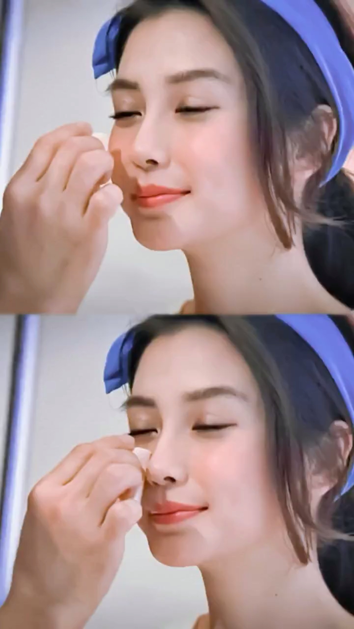 杨颖张大嘴的表情,太可爱了吧