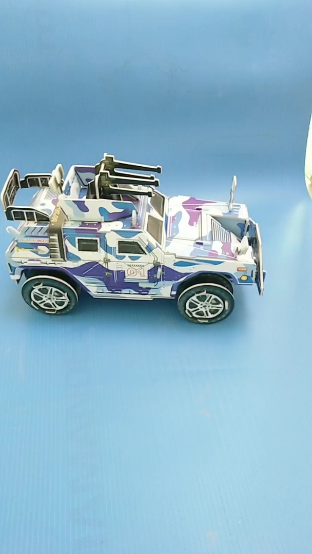 3d立体拼图,超酷的战斗车