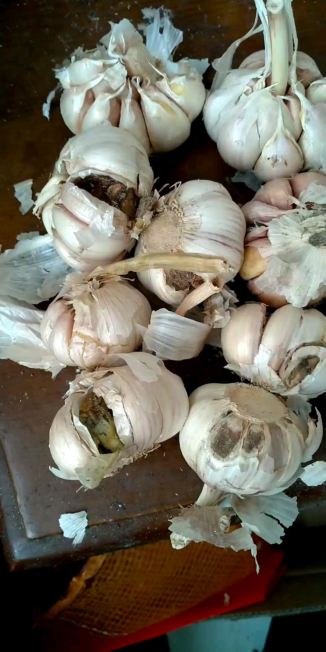 网购大蒜,一半是坏的,咋办?