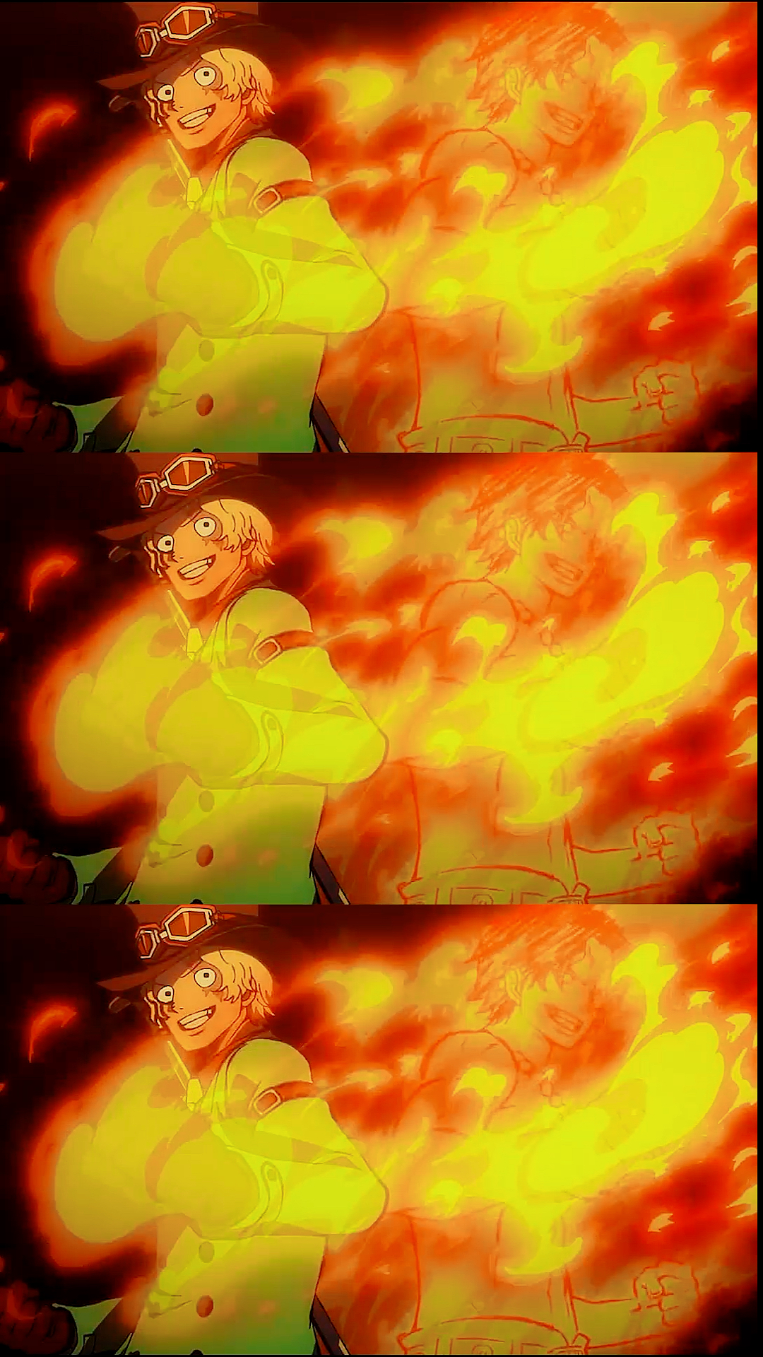 动漫#萨博艾斯这一声火拳,太震撼了,眼泪都要出来了-度小视