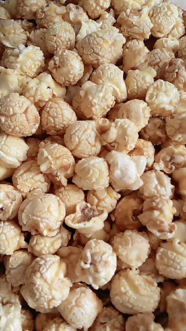 奶油爆米花嘎嘣脆,嘎嘎甜