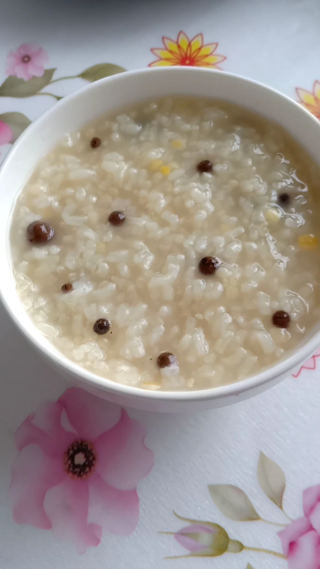 山药豆,糯玉米粥