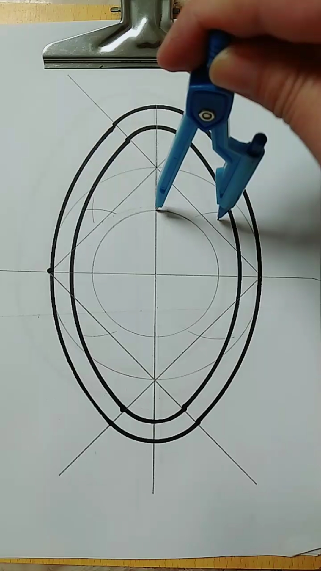 木工图册#椭圆画法