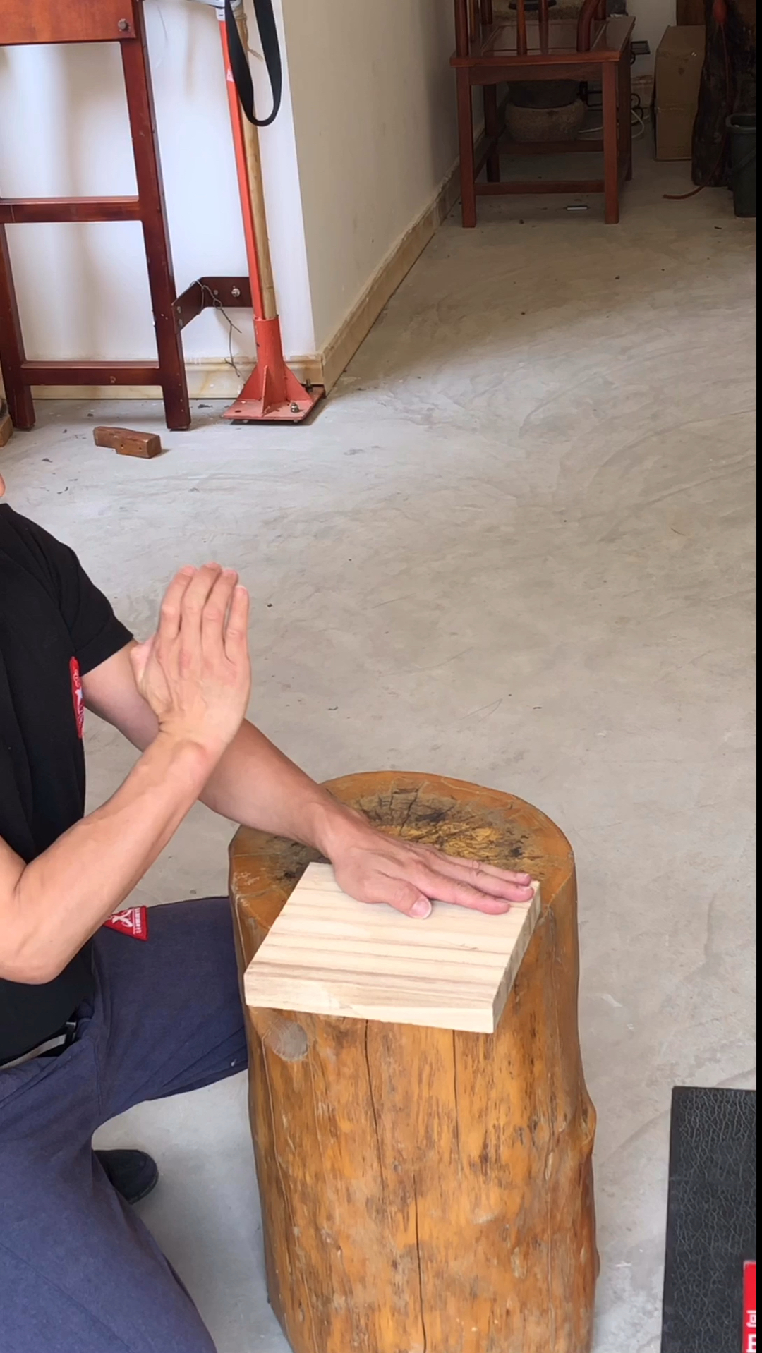 中华功夫#咏春拳的摊手发力.