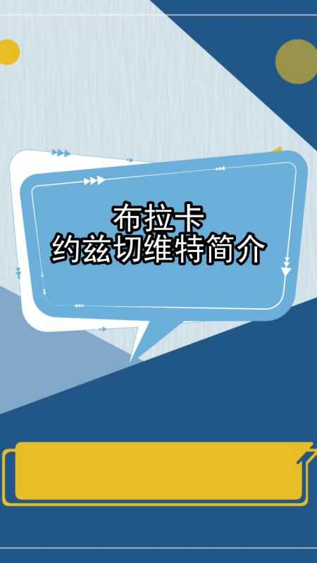 布拉卡·约兹切维特简介,你理解了吗