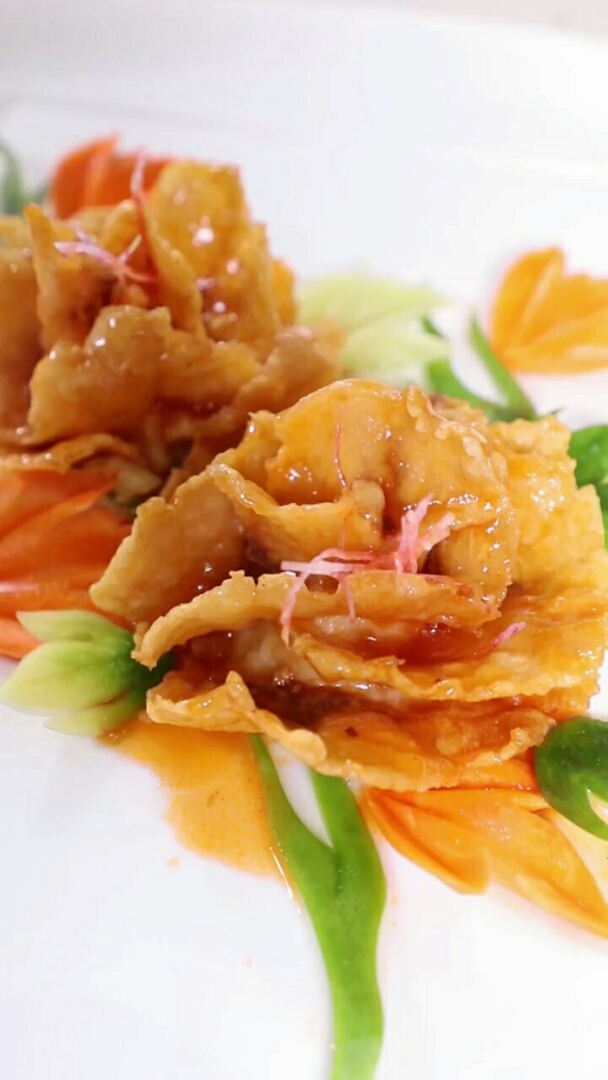 牡丹鱼片这样做行不?