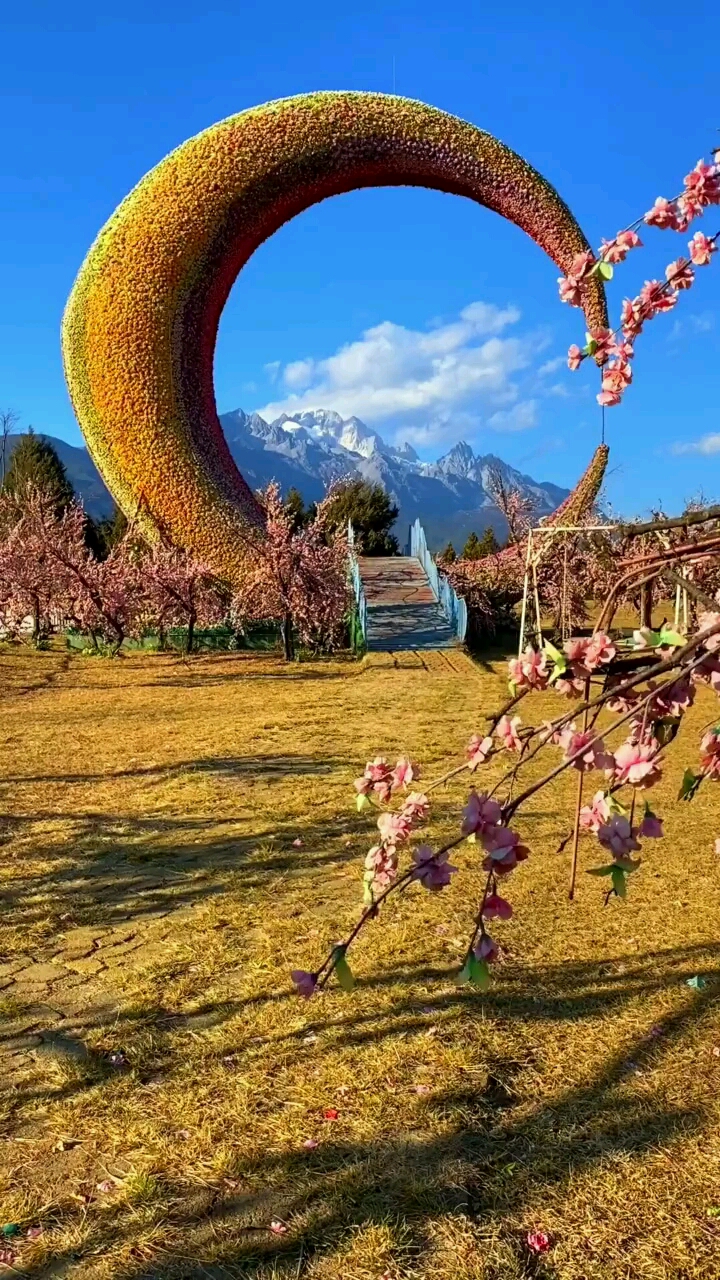 最美的风景#月牙山下等婵儿.