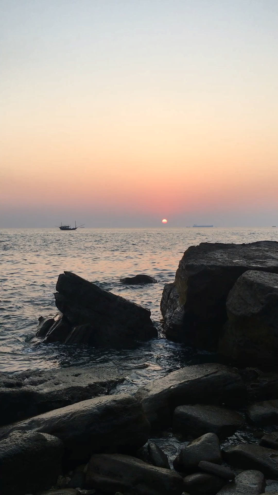 涠洲岛 暮崖日落明年再见约不约