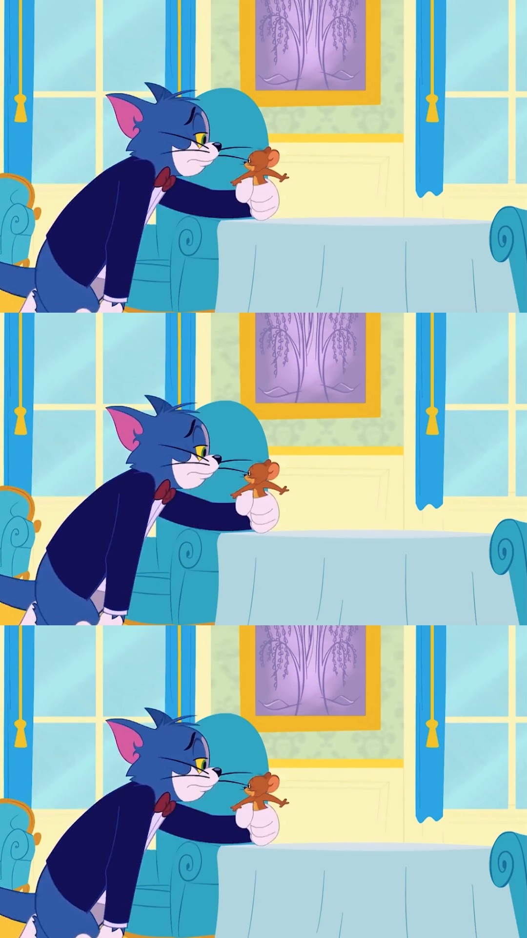 猫与老鼠#杰瑞委屈的时候,汤姆也伤心