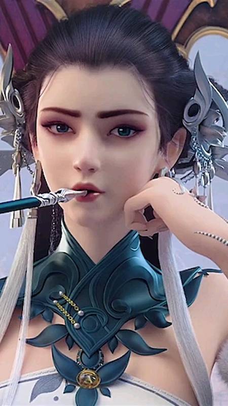 国漫剪辑#白亦君也是烟袋美女诶#国漫#梦塔雪谜城#国漫女神-度小视