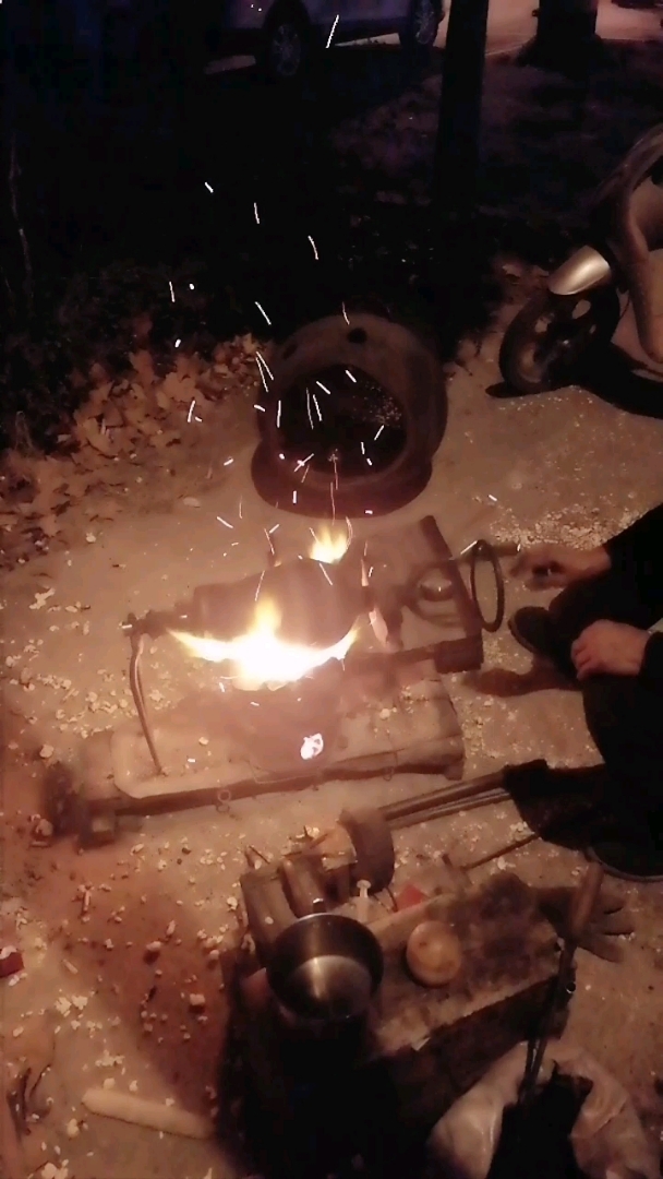 小时候的味道,  打爆米花嘞