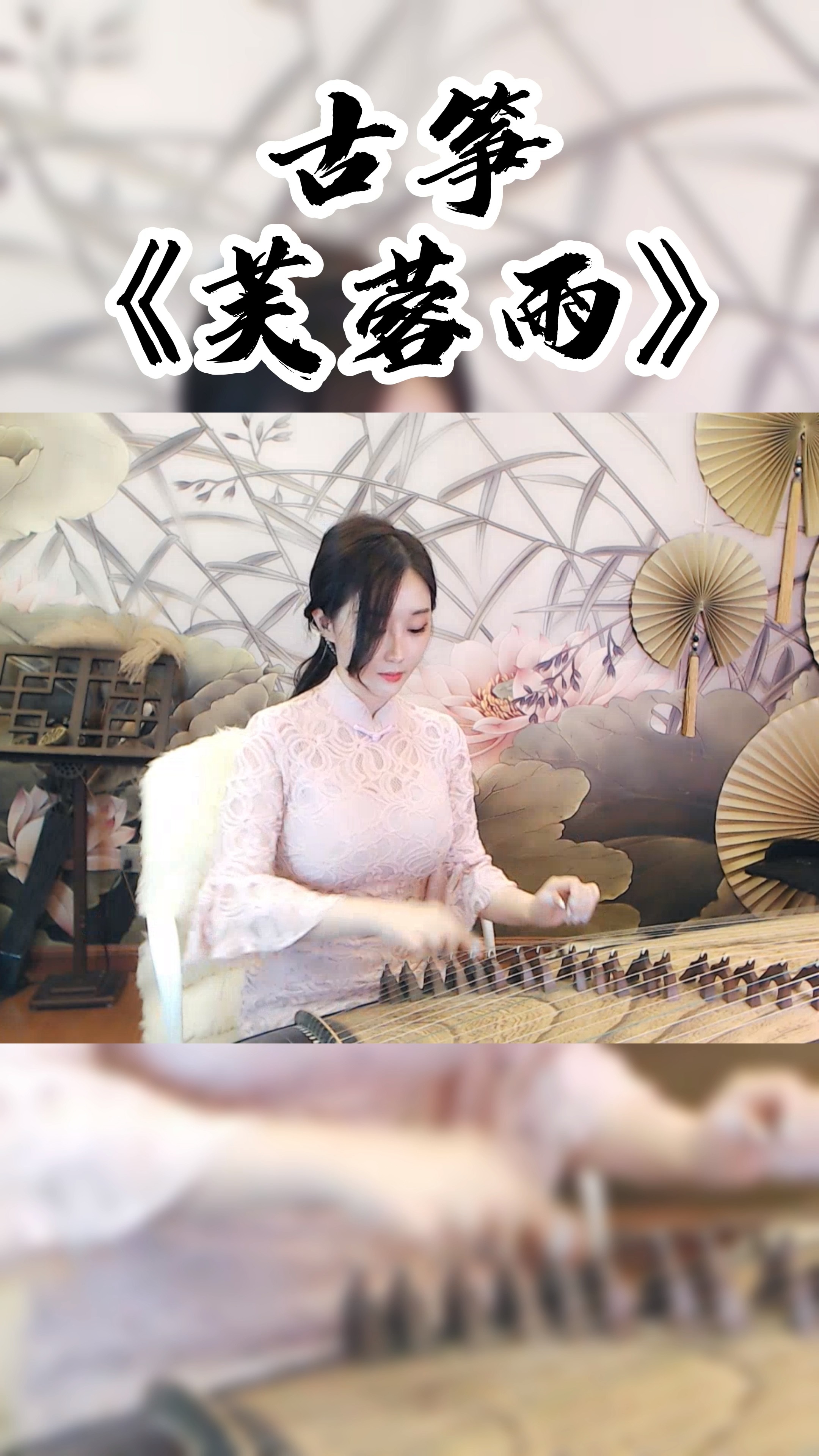 最美古筝曲#古筝《芙蓉雨》,yy4812
