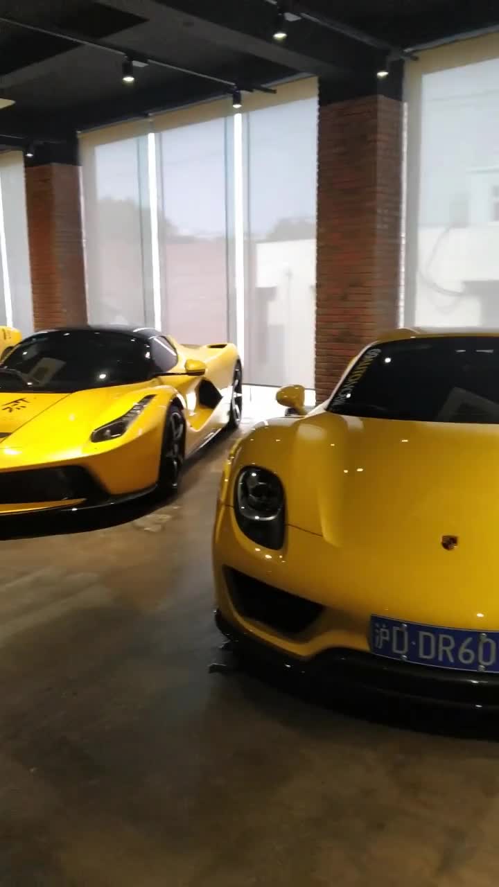 上海百亿发发哥豪车无数,人特别好,想去看的提前预约就可以进去参观了
