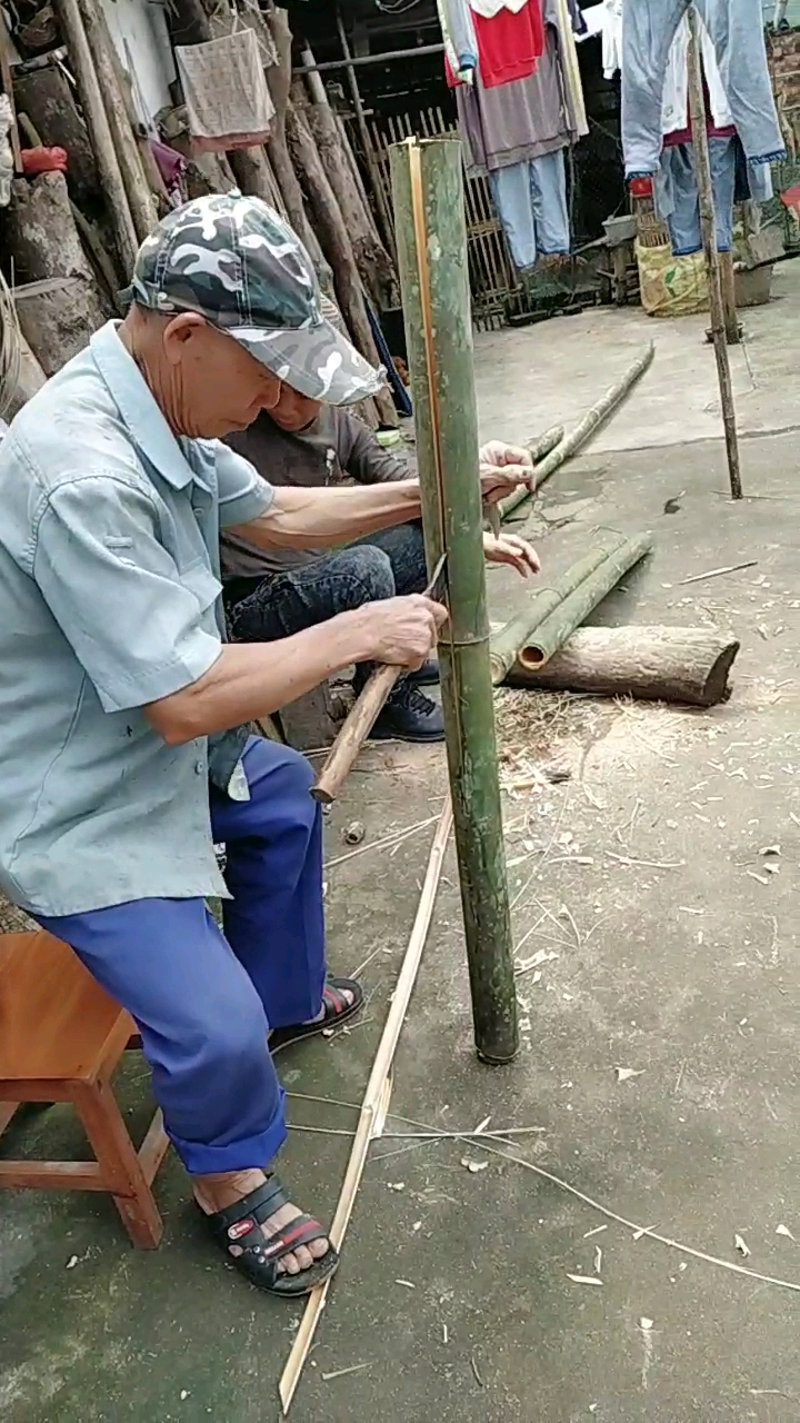 削竹子也是要有技术的