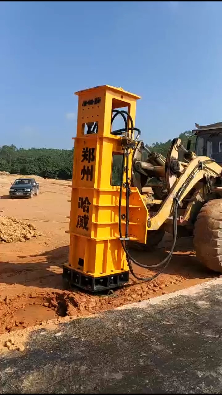 打夯机液压夯实机租赁简单高速液压夯实机出租