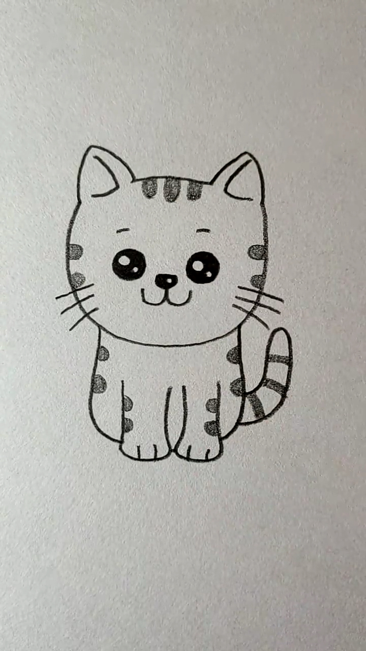 简笔画#画一只喵星人