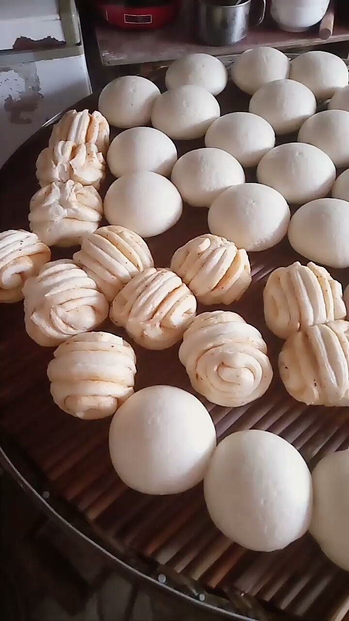 正宗北方花卷馒头