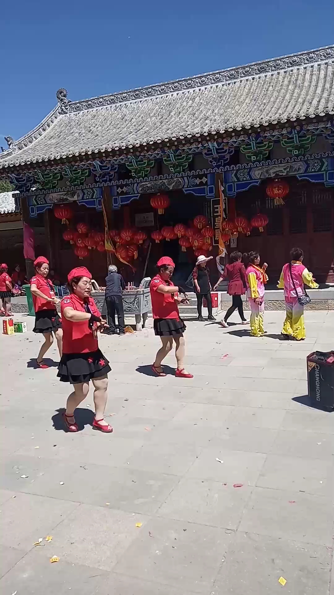 广志山庙会真热闹