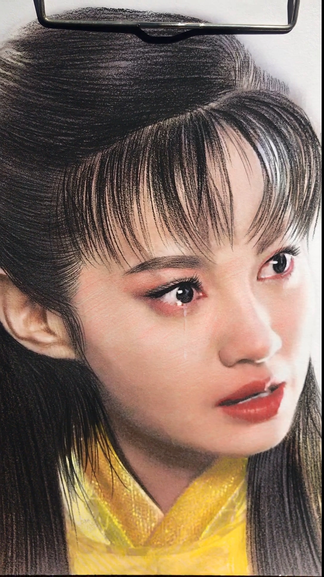 演技派#实力派女狠人江玉燕,画了两天,您给打几分?