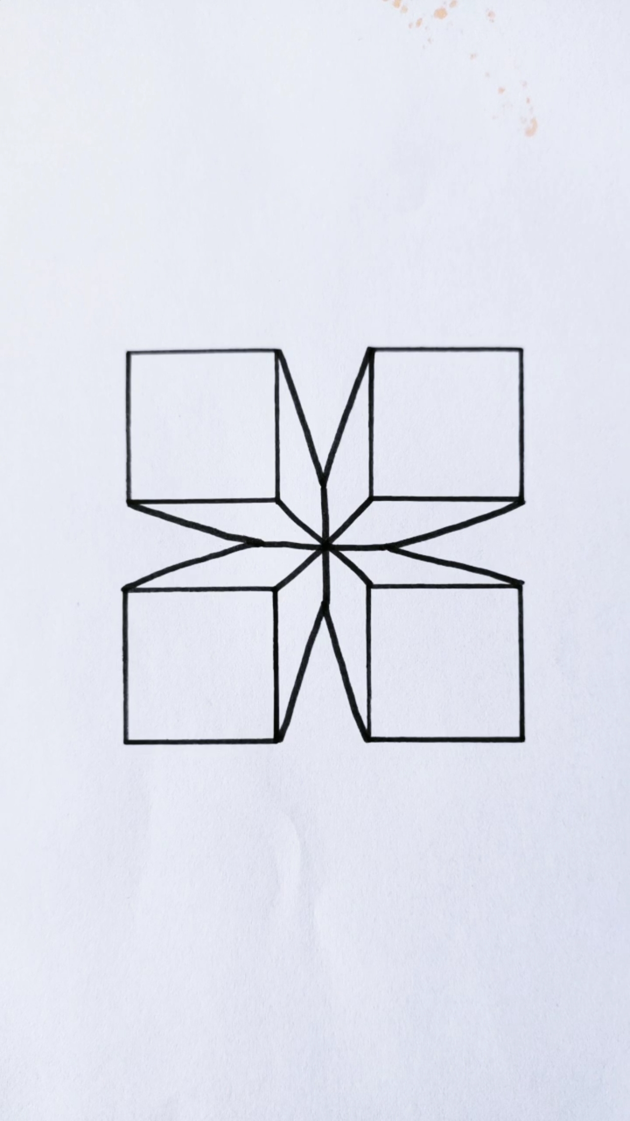 画画原来如此简单#立体图形这样画