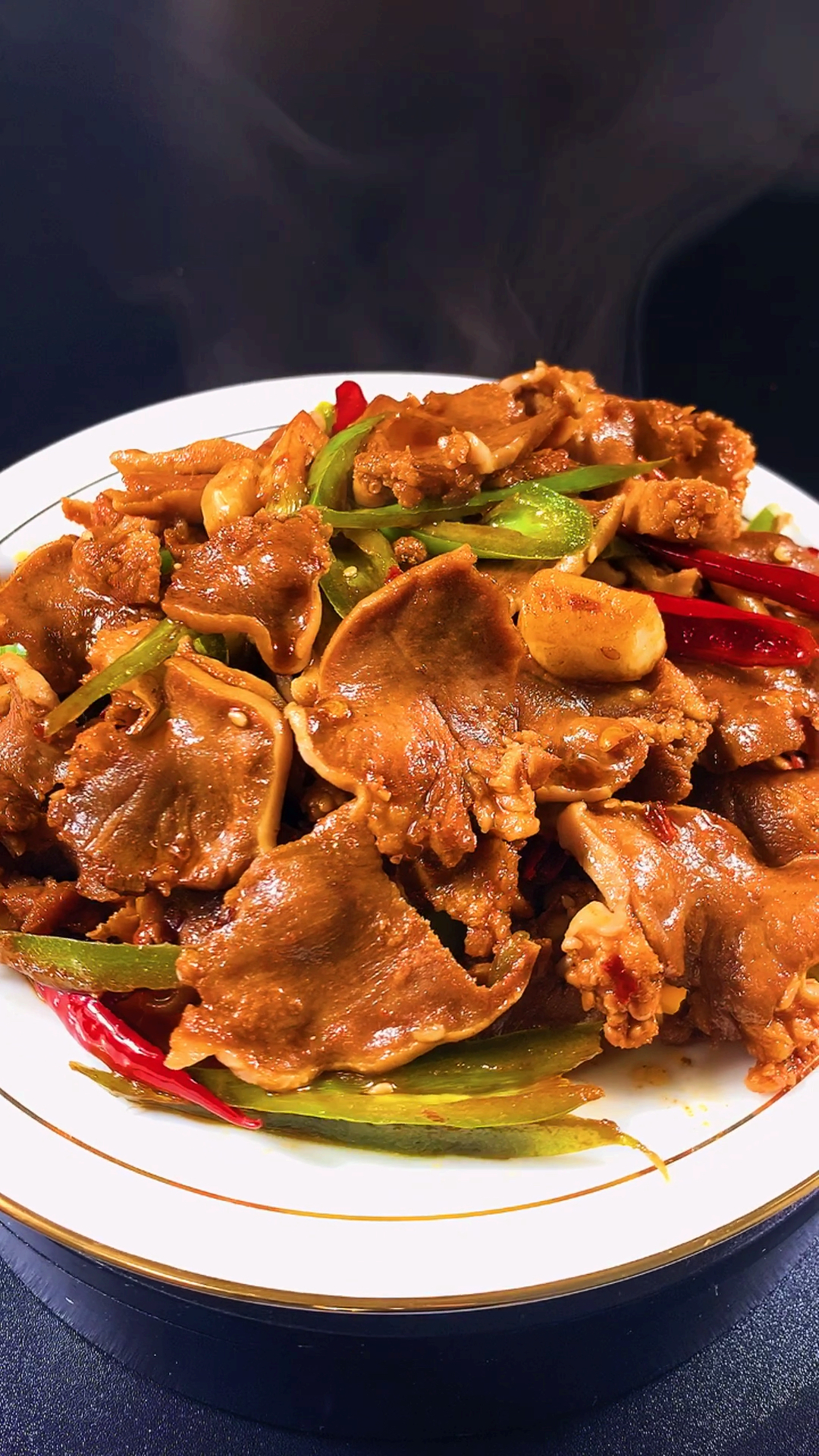 自制美食#爆炒猪舌头