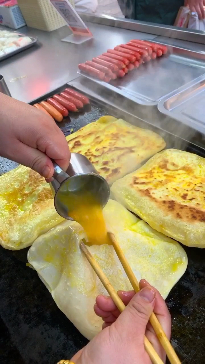 这才是正宗的鸡蛋灌饼