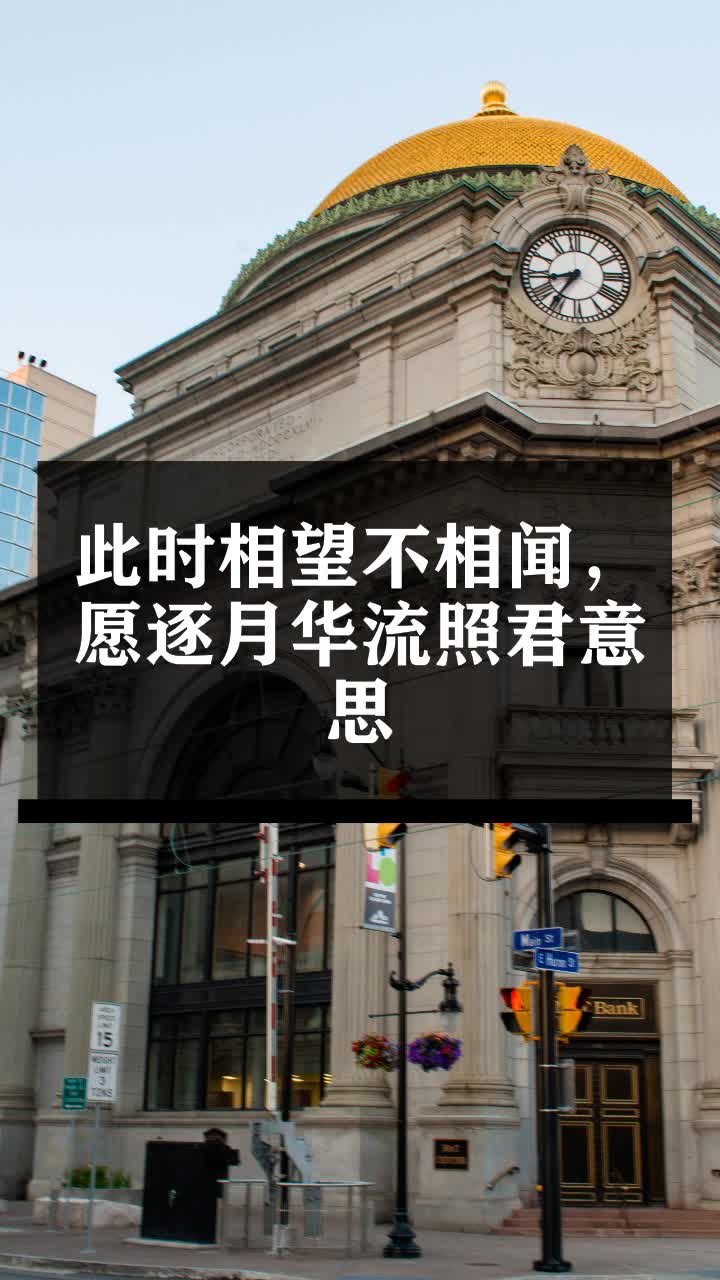此时相望不相闻,愿逐月华流照君意思
