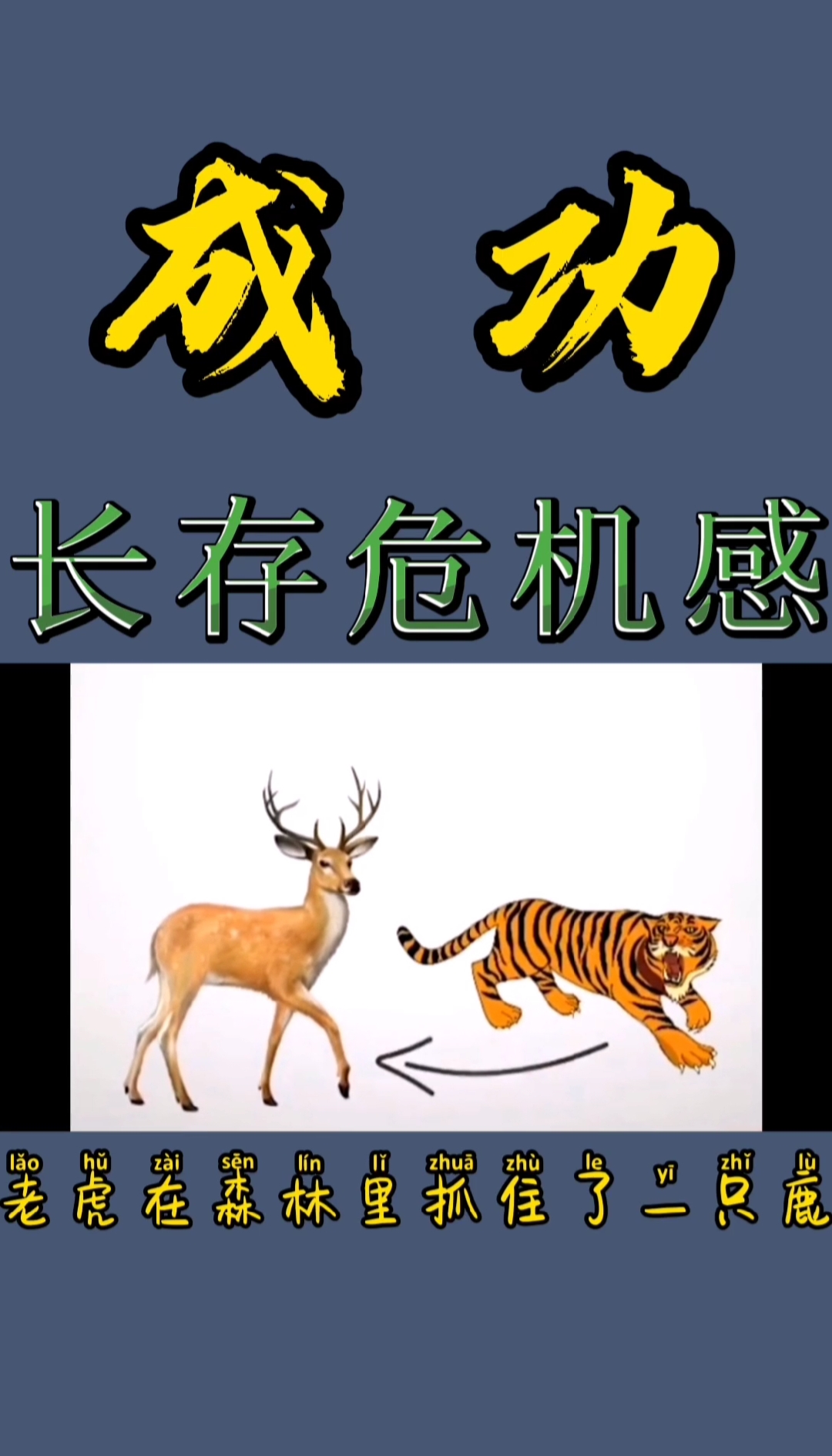 励志正能量#你有危机感吗