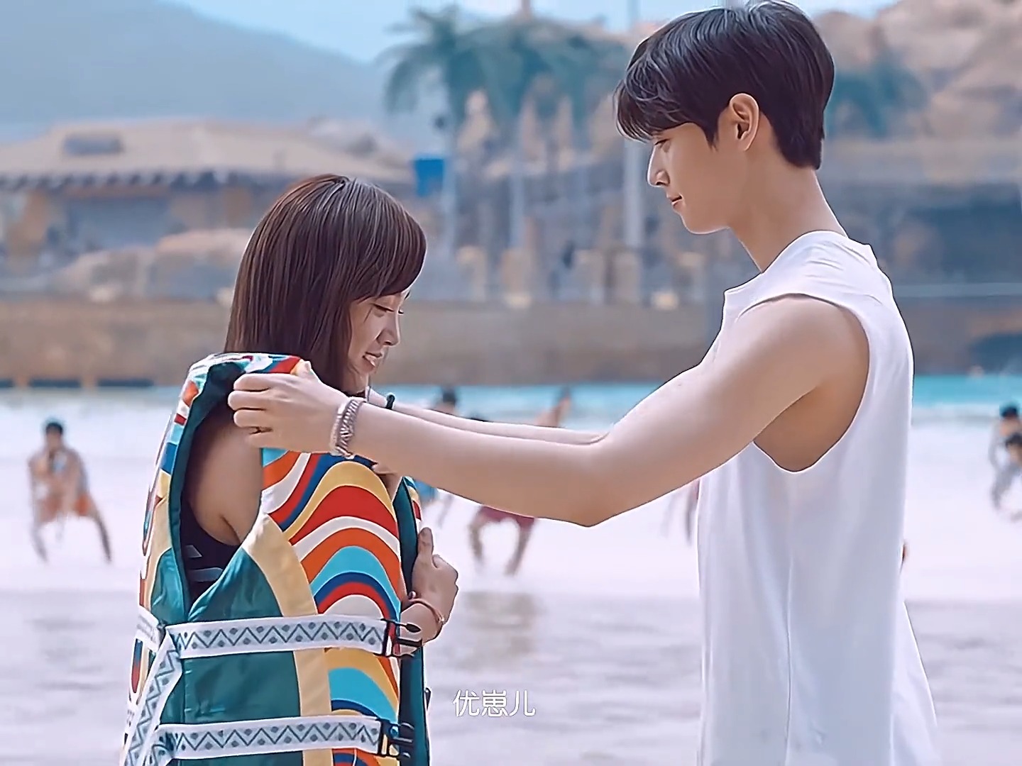 我要上热门#车银优与金世正,水上乐园的一见钟情!-度小视