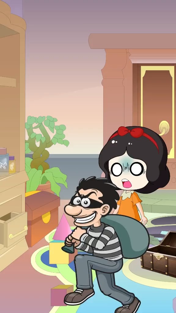 动漫#侦探小画家 皇后太坏了!