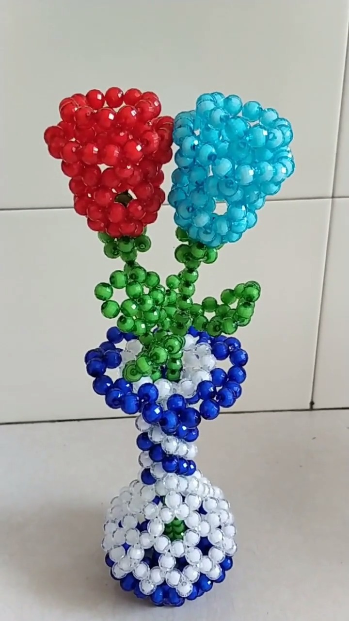 手工制作#我的串珠作品