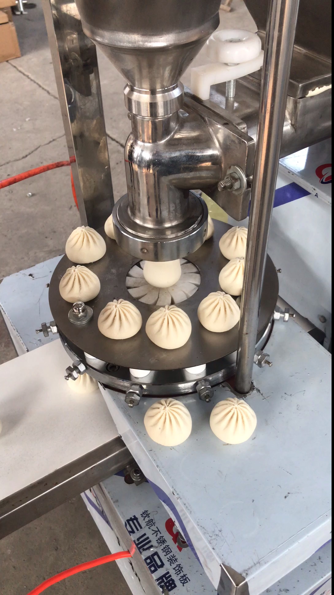 仿手工包子机#一小时三千包子,快慢可调,大小可调,皮薄厚馅多少可调