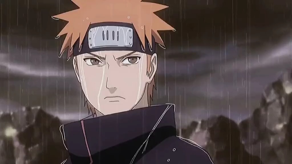 火影忍者#弥彦是需要多大勇气,才能做到这样