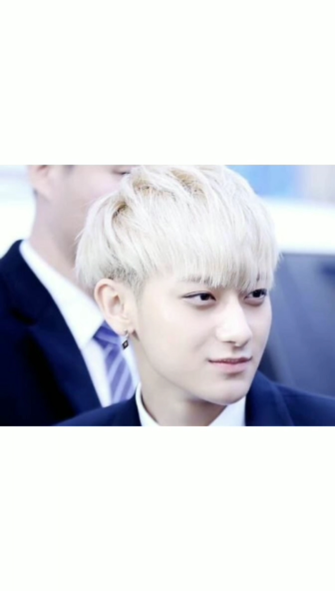 归国四子银白发造型有多帅?黄子韬张艺兴没啥,看到鹿晗:是心动了