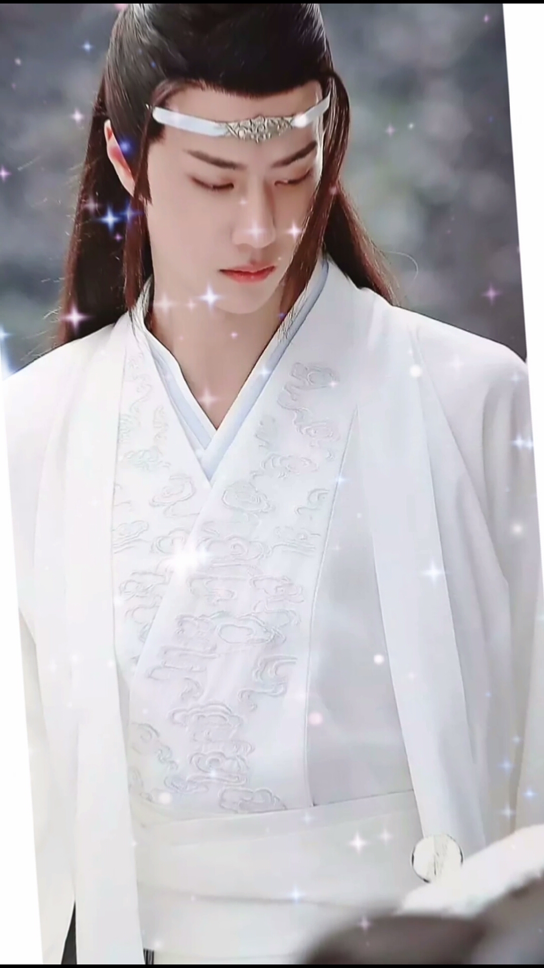 蓝忘机蓝湛#我爱你()白衣少年《蓝氏校服》,白鹤忘机皎皎君子啊